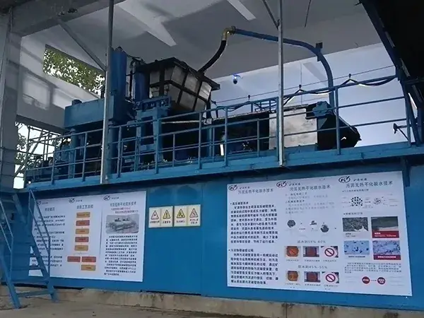Проект обезвоживания шлама для Beijing Enterprises Water Group Limited (BEWG), Китай
