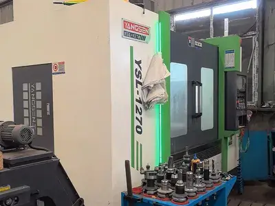 Цех обработки на станках с ЧПУ