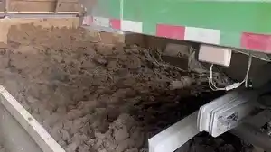 Узел приёма влажного шлама