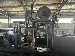 Узел загрузки шлама и фильтровальной ткани